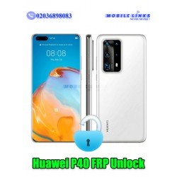 Huawei P40 FRP Unlocking Service